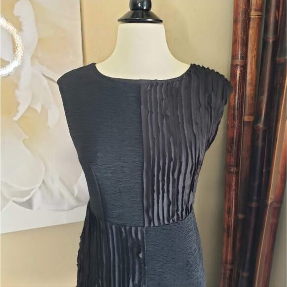 MM Couture By Miss Me ~ Black Textured Dress ~ S - Picture 2 of 7
